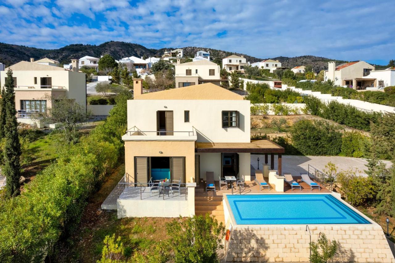 Aegean Blue Villa'S Kalathos Ngoại thất bức ảnh