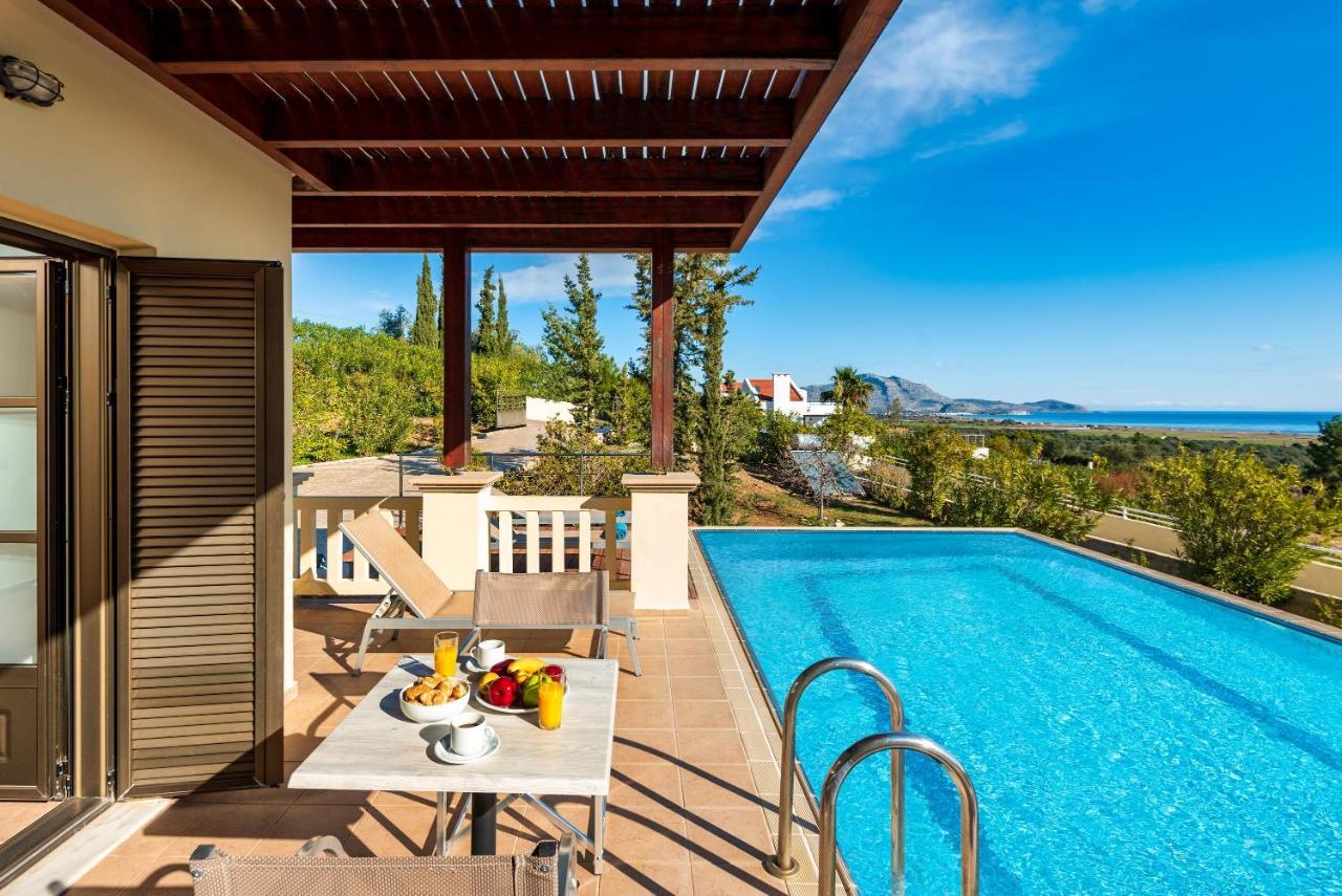 Aegean Blue Villa'S Kalathos Ngoại thất bức ảnh