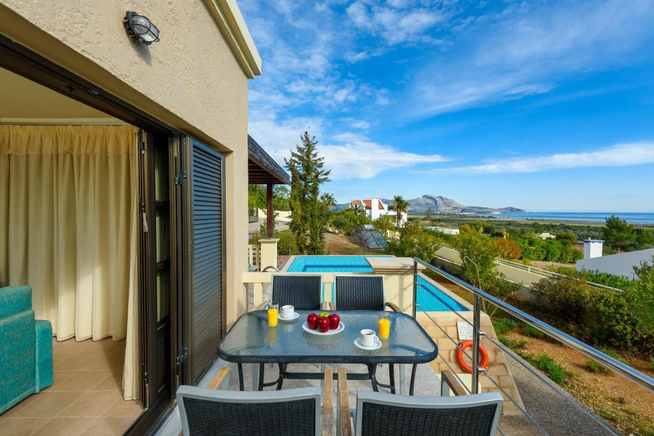 Aegean Blue Villa'S Kalathos Ngoại thất bức ảnh